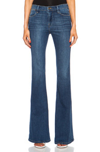 FRAME Denim Le High Flare in Blue | FWRD 