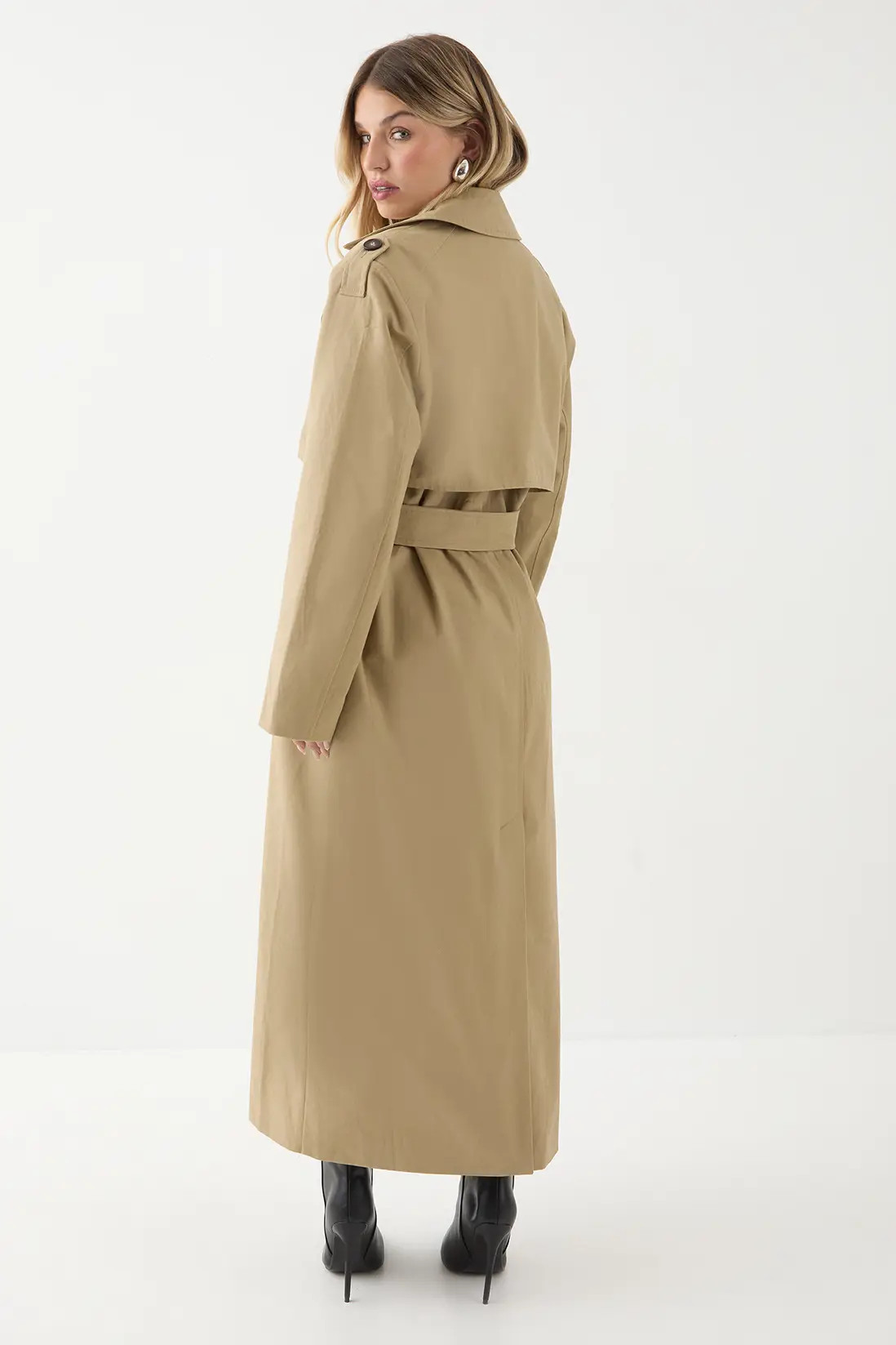Tailored Maxi Trench Coat | boohoo (US & Canada)