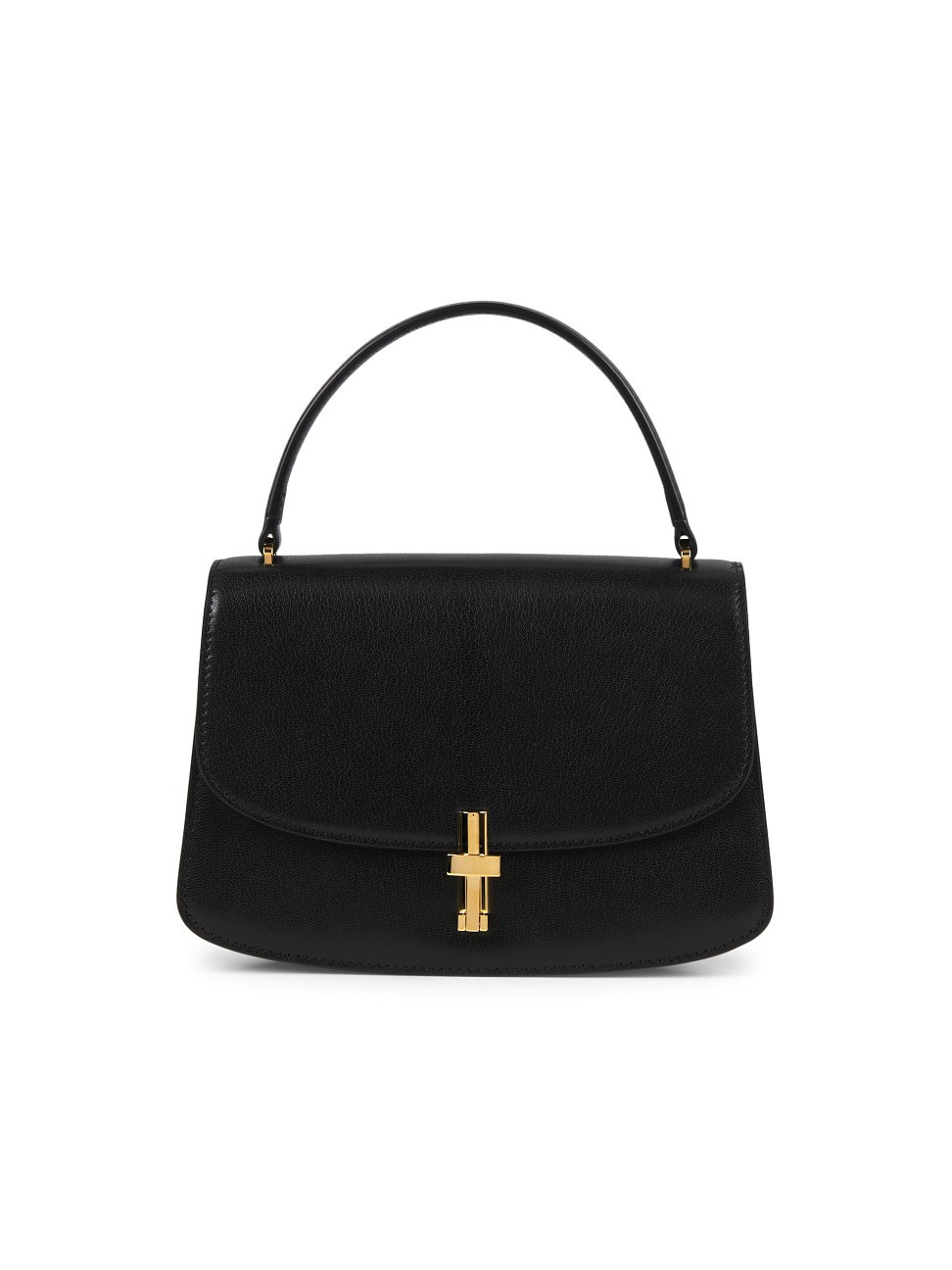 Women's Sofia Leather Top Handle Bag - Black | Saks Fifth Avenue