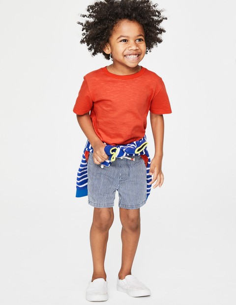 Slub Washed T-Shirt - Sea Breeze Blue/Duke Blue | Boden US | Boden (US)