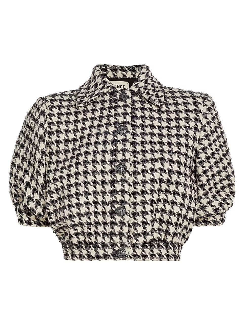 Cove Houndstooth Cropped Jacket | Saks Fifth Avenue