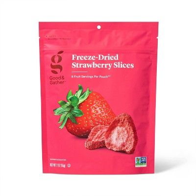 Freeze Dried Strawberry Slices - 2oz - Good & Gather™ | Target