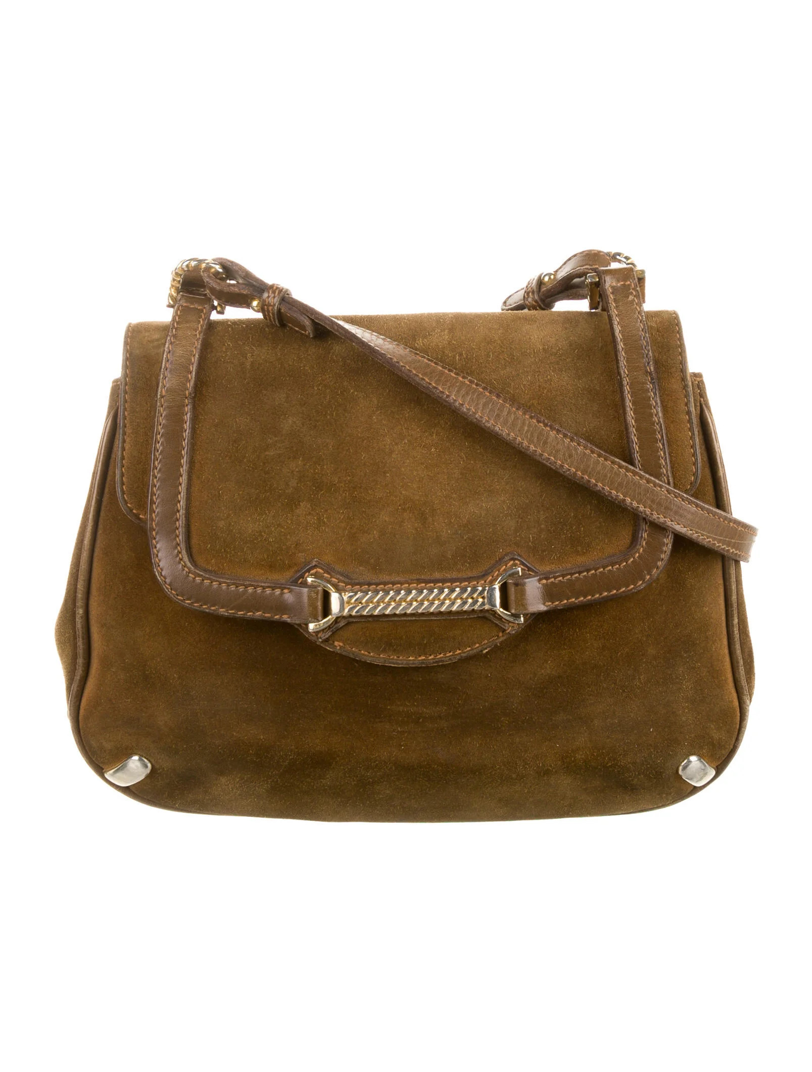 Suede Shoulder Bag | The RealReal