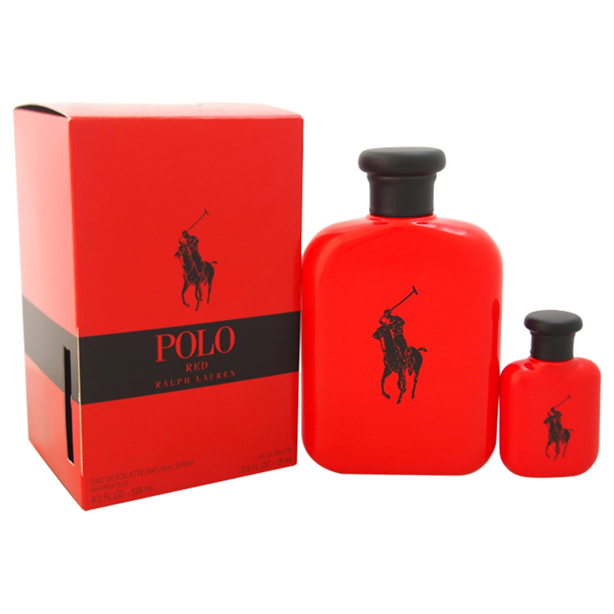 Polo Red by Ralph Lauren for Men - 2 Pc Gift Set 4.2oz EDT Spray, 0.5oz EDT Spray | Shop Simon