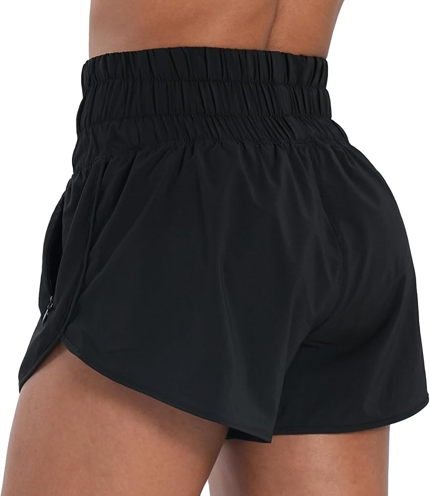 Sunzel High Waisted Athletic Running Shorts for Women Quick Dry Mesh Liner Gym Workout Shorts wit... | Amazon (US)