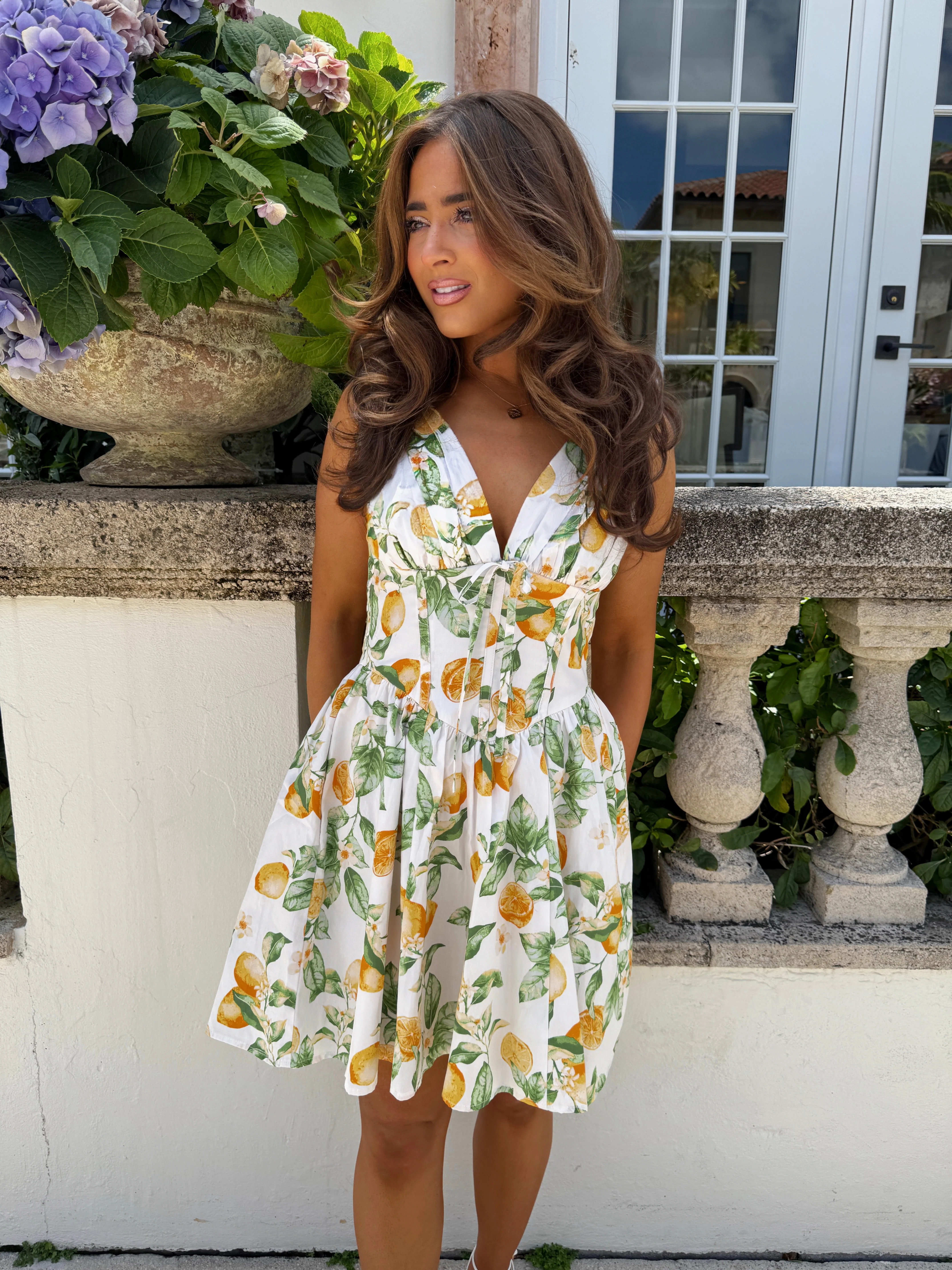 Lemonade Kisses Mini Dress | Shop Your Darling Style
