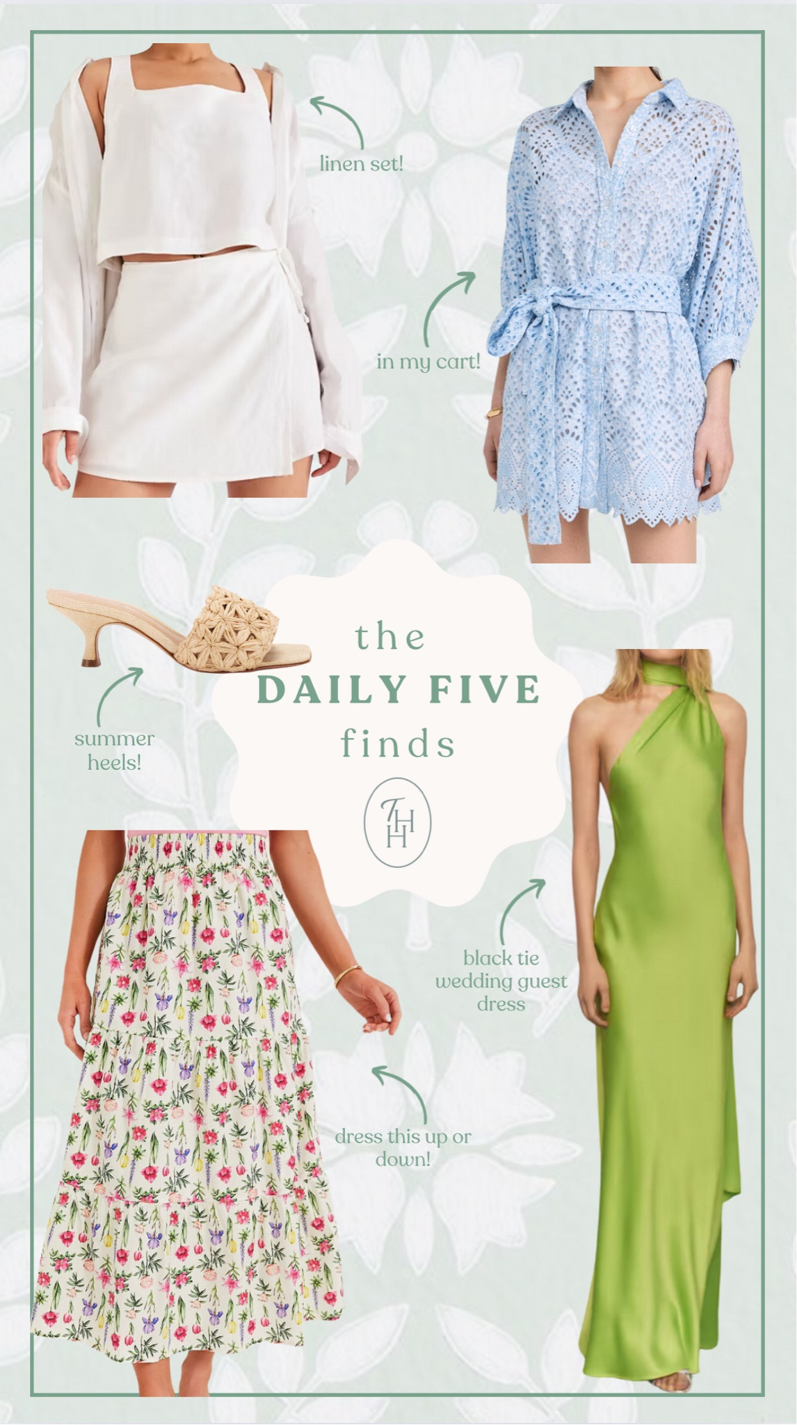 5/14 Daily 5 Finds! 💚

#LTKWedding #LTKFindsUnder50 #LTKFindsUnder100