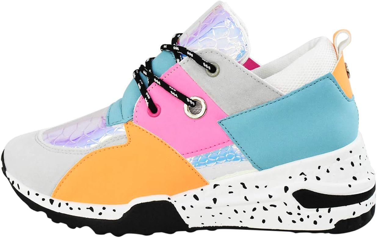 LUCKY STEP Women's Climbing Hiking Retro Jogger Cliff Sneakers Running Sport Trainer Shoes | Amazon (US)