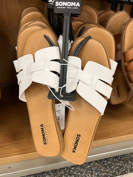 Nice pair of sandals at kohls and they’re just $16.99, come in five colors. Love the white! They fit true to size. If between size down unless you like your sandals roomy.

#LTKstyletip #LTKfindsunder50 #LTKfindsunder100