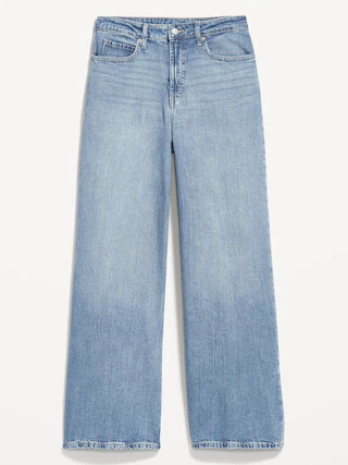 Extra High-Waisted Super Wide-Leg Jeans | Old Navy (CA)