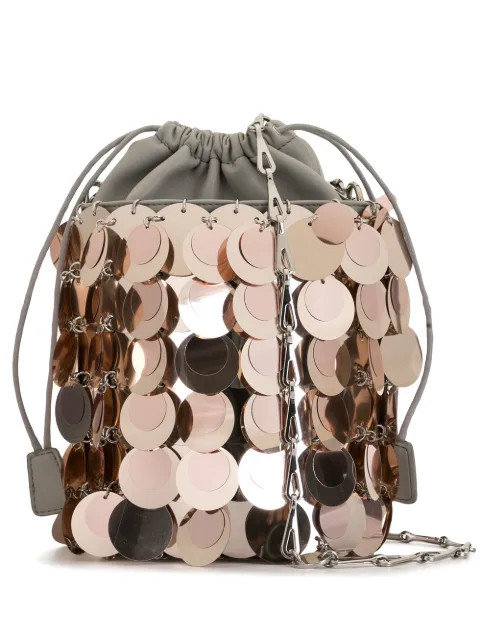 disk sequin bucket bag | Farfetch (AU)