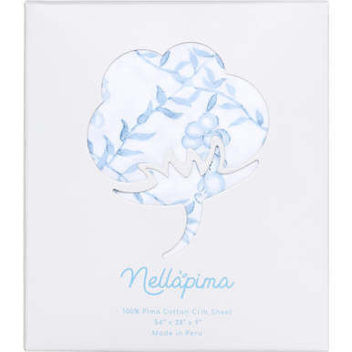 Blue Bears Trellace Crib Sheets,Blue | Maisonette