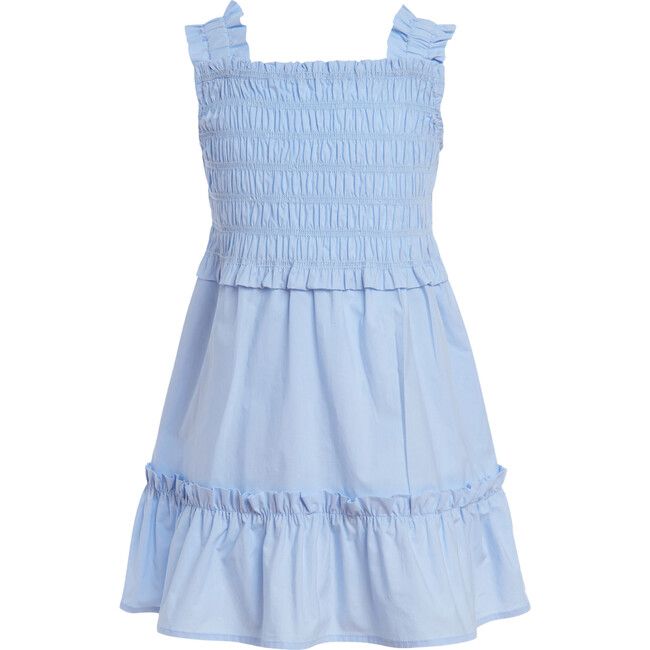 Sea | Phoebe Kids Dress (Blue, Size 2Y) | Maisonette | Maisonette