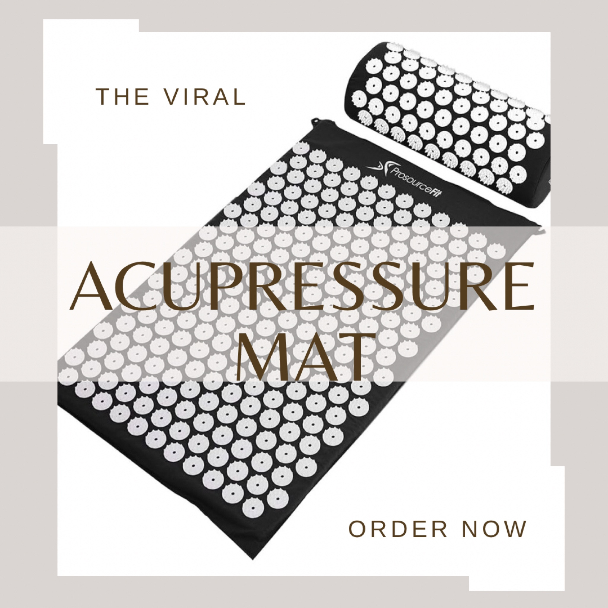 Viral Amazon Acupressure Mat that Taylor Swift swears by! Recently seen on Paige Desorbo Amazon Live. At home acupuncture for $25!

Great for muscle relaxation and recovery and portable for traveling!

#LTKFindsUnder50 #LTKBeauty #LTKFitness