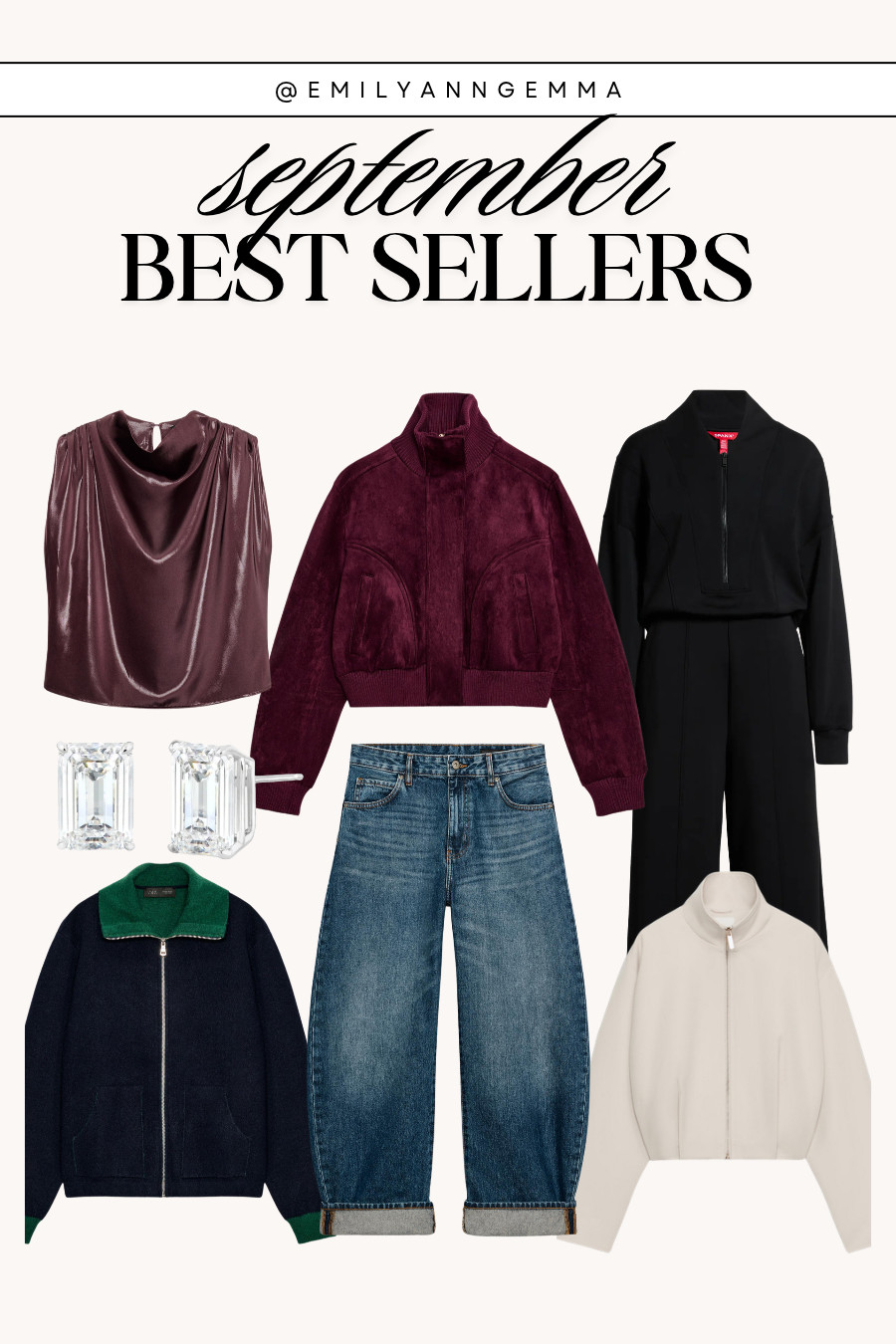 September Best Sellers! 🤎

Zara fashion, fall outfits women, Zara fall jackets, suede jacket, bomber jacket, Spanx jumpsuit, travel outfits, balloon jeans, fall denim, Emily Gemma 

 #LTKgrwm #LTKootd #LTKSeasonal