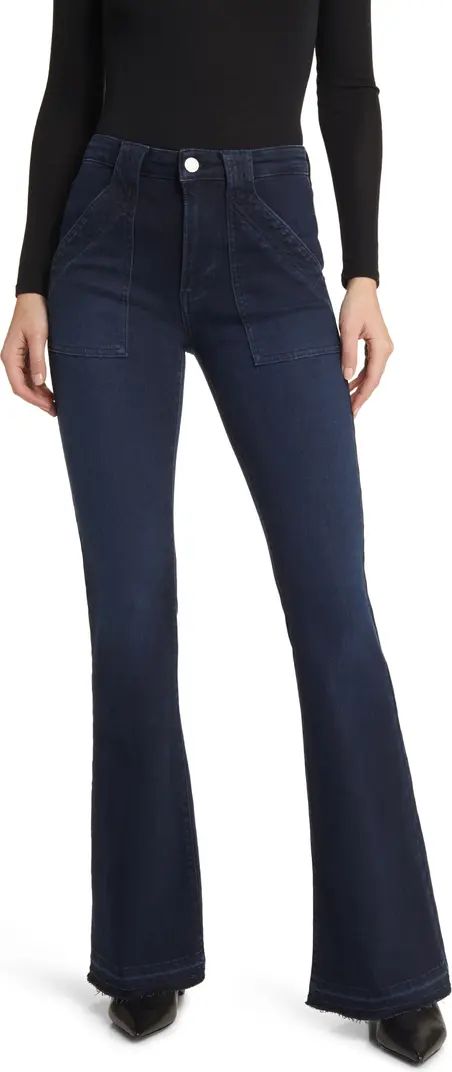 Trapunto St. Le High Flare Jeans | Nordstrom