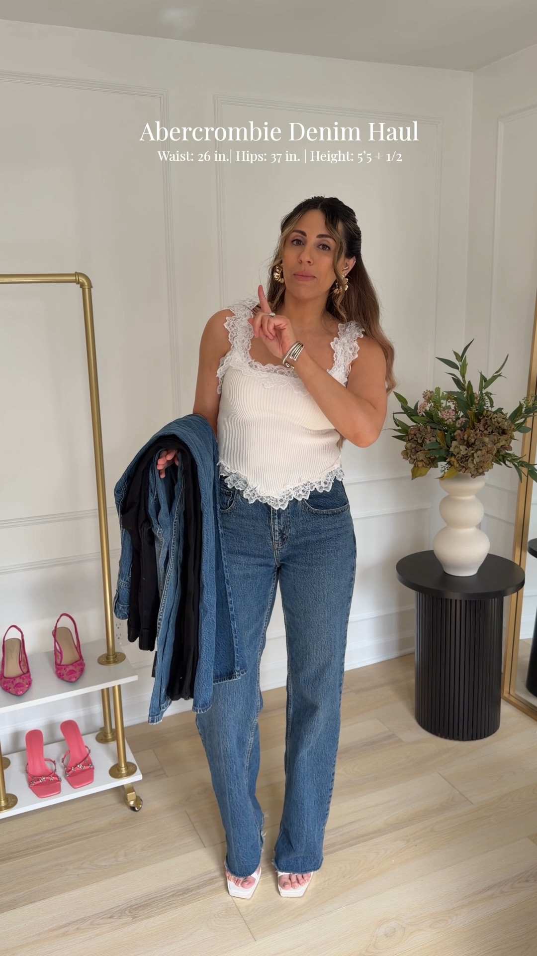Abercrombie denim haul… trying on all my favorite jeans. Wearing size 27 long in all of them! @abercrombie 

Jeans | denim jeans | jeans outfit 

#LTKdayinmylife #LTKgrwm #LTKootd