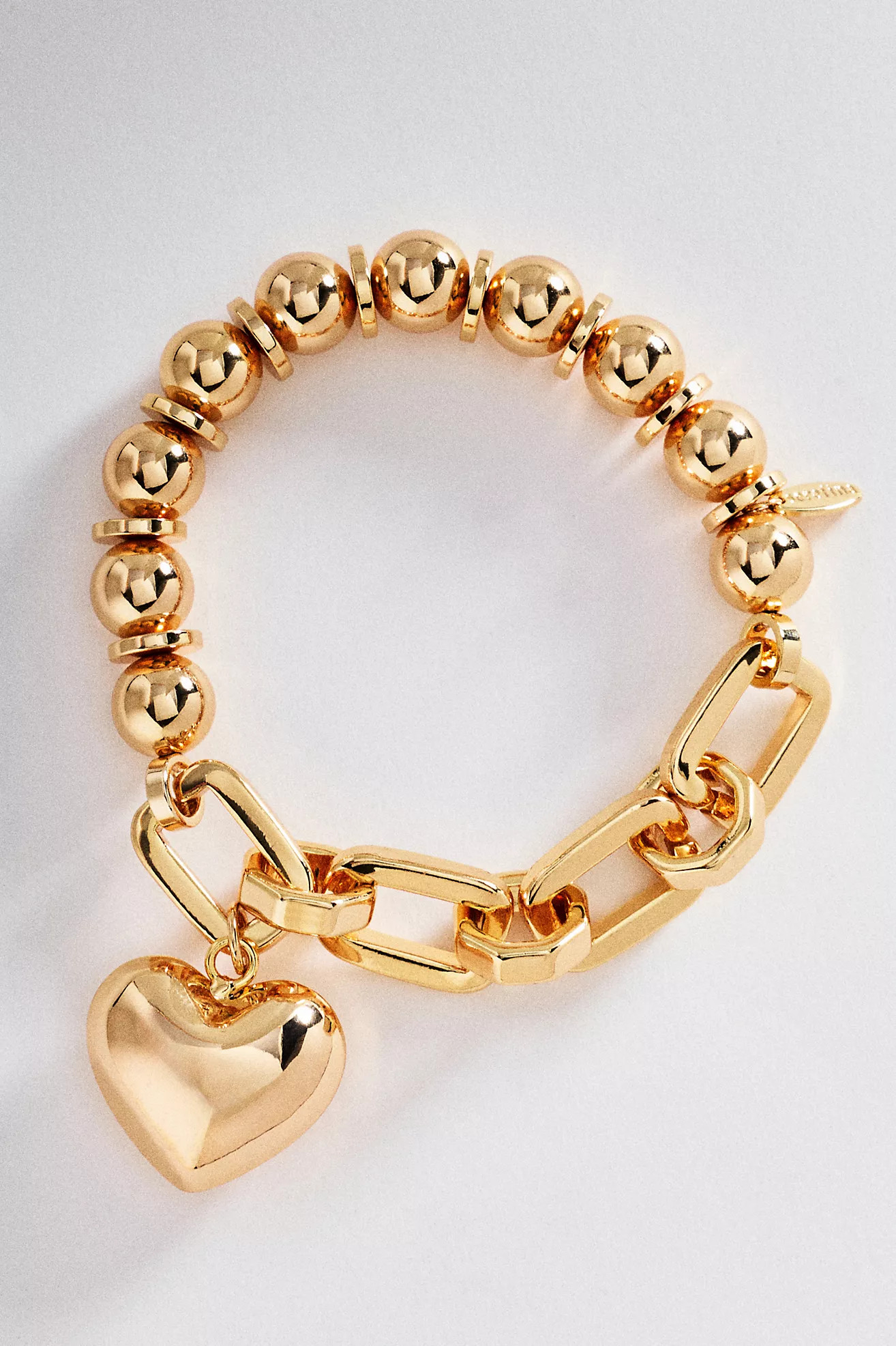 Heart Pendant Chain Bracelet | Anthropologie (US)