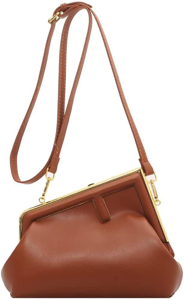 JAVIC Women's Crossbody Handbags Clutch Purses PU Leather tote bag Shoulder Bag with Adjustable Shou | Amazon (US)