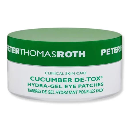 ($48 Value) Peter Thomas Roth Cucumber De Tox Hydra Gel Eye Patches 60 pcs | Walmart (US)
