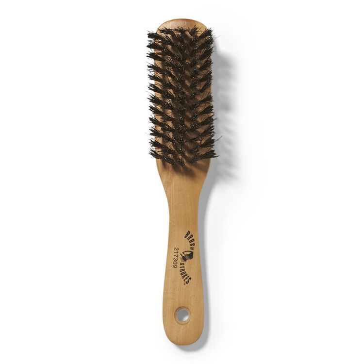 Soft Boar Bristle Wooden Styling Brush | Sally Beauty