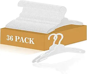 36 Pcs Doll Clothes Hangers for 18-Inch Dolls - Non-Slip, Space-Saving Wardrobe Accessories for D... | Amazon (US)