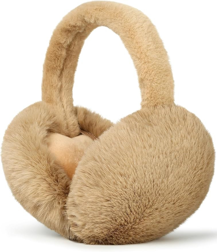 Buauty Ear Muffs Winter Women Men Soft Earmuffs Cute Ear Covers Cold Weather Fluffy Ear Warmers H... | Amazon (US)
