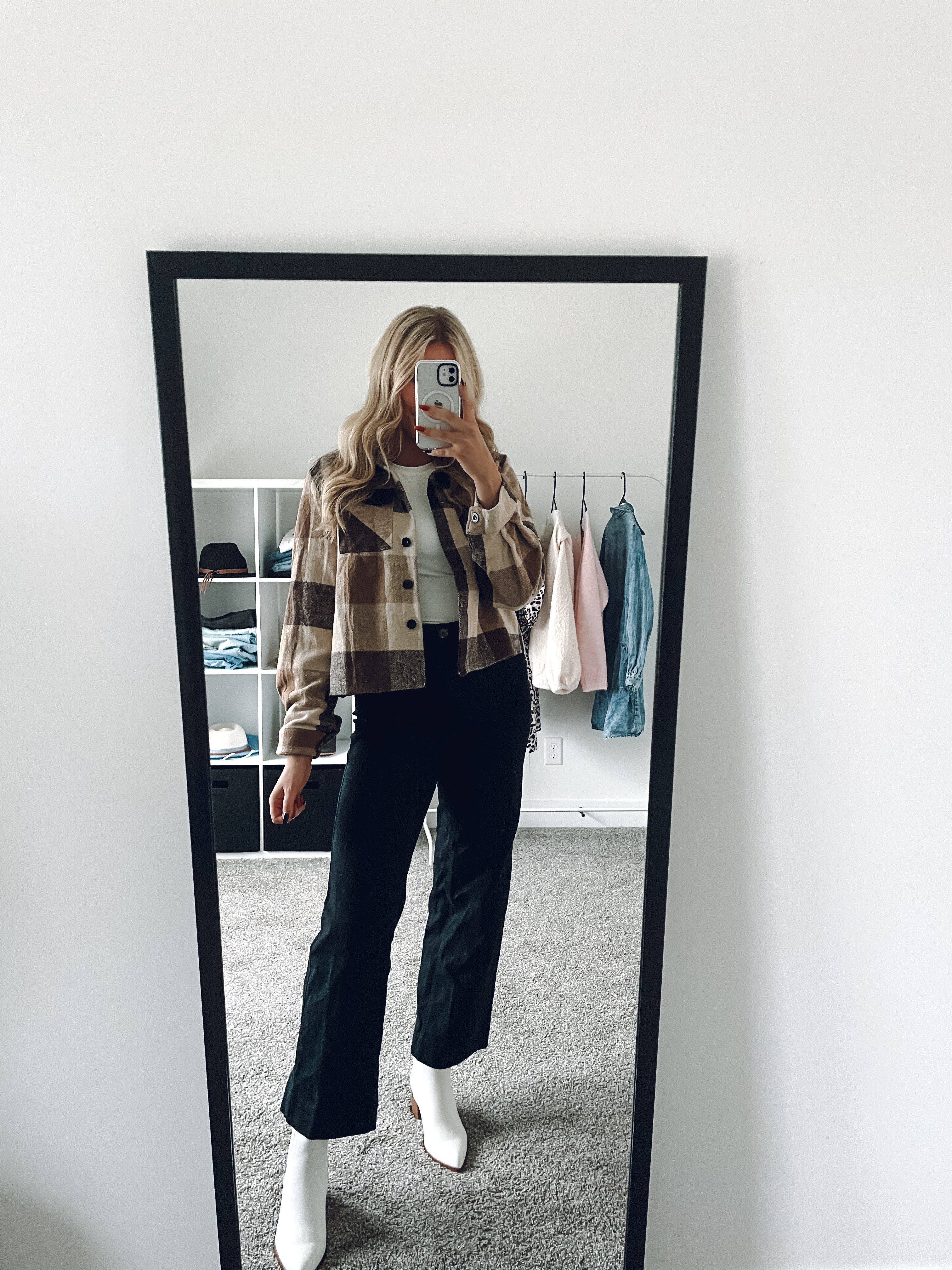 teacher outfit idea!
shacket: wearing M
Pants: true to size
Top: true to size
Boots: size up half 


#LTKFindsUnder100 #LTKWorkwear #LTKSeasonal