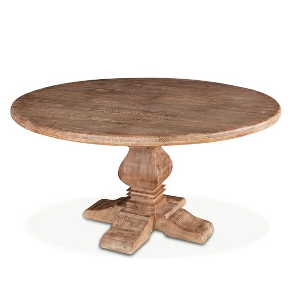 Candace Round Solid Wood Dining Table | Wayfair North America