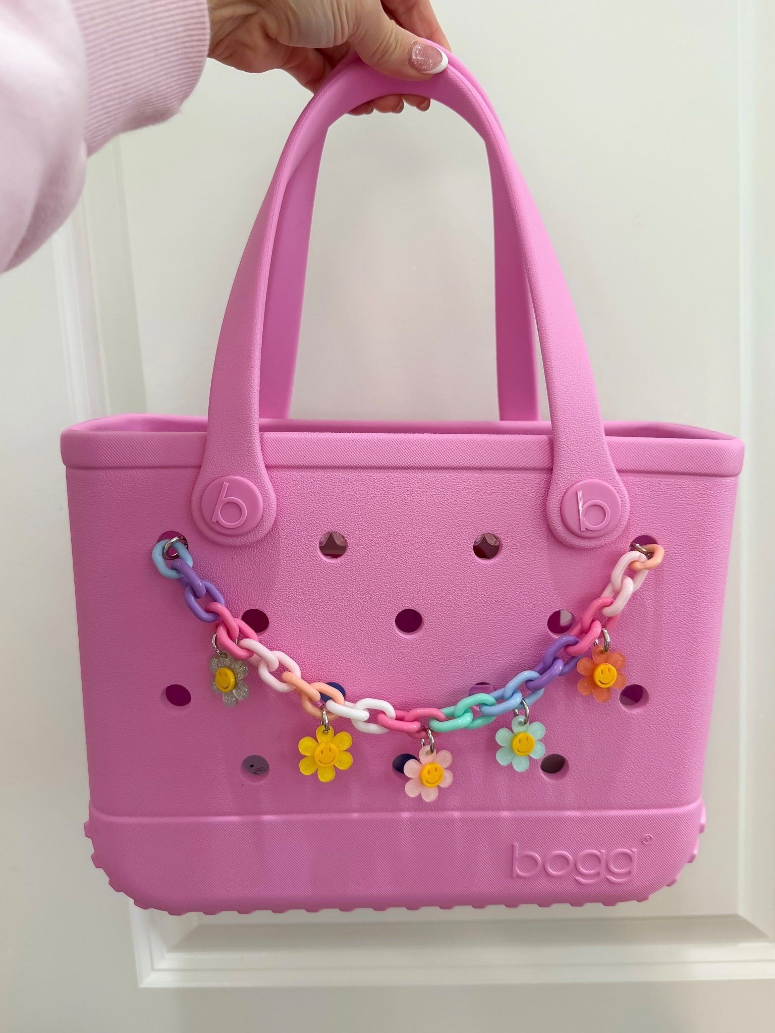 She is going to be SO excited for this 🥹 She’s been asking for a Bogg Bag for over a year, and I already know she’s going to be carrying this to all her brother’s games with all her little essentials inside.

Adding this to her Easter basket and I can’t wait to see her reaction 🤍

I also found the cutest bag charm from Walmart—had to get a little creative attaching it (hello hair tie hack 🙌), but it turned out so cute!




#LTKmomlife #LTKActive #LTKKids