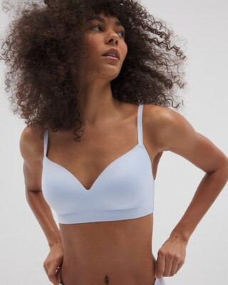 Enbliss Wireless Bra in Blue size 36A | Soma Women's Bras | SOMA