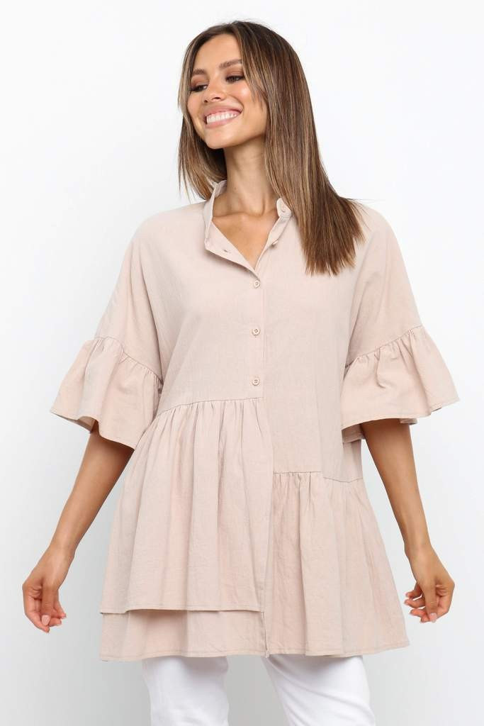 Bondi Top - Beige | Petal & Pup (US)