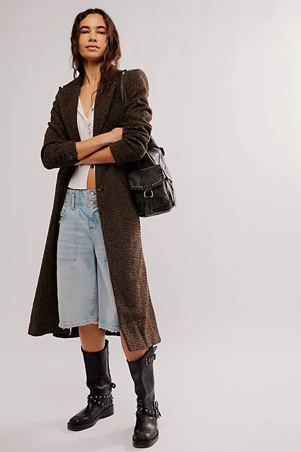 Hailey Tweed Duster | Free People (Global - UK&FR Excluded)