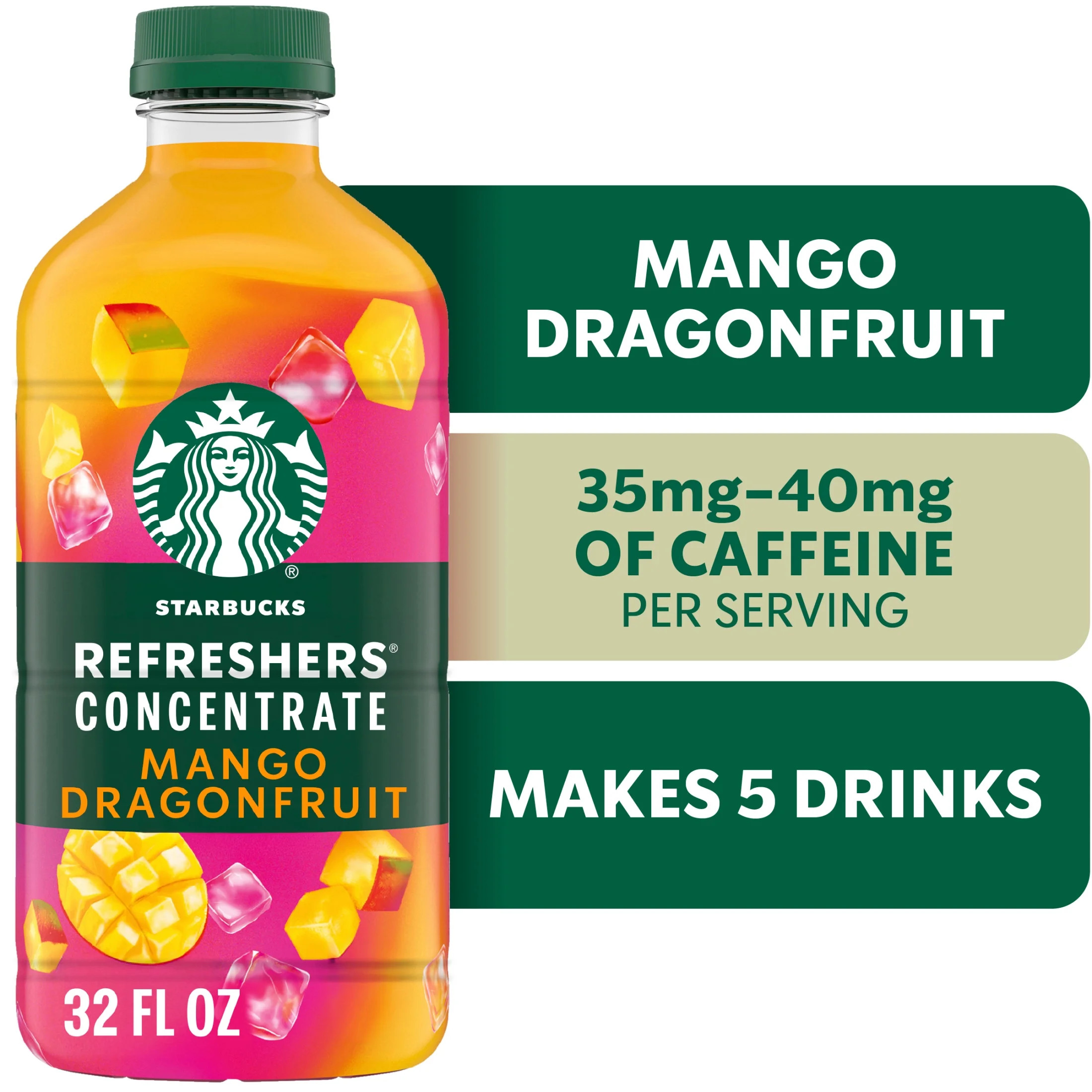 Visit the Starbucks at Home Store(4.7)|2,964 Starbucks Refreshers Concentrate Mango Dragonfruit, ... | Walmart (US)