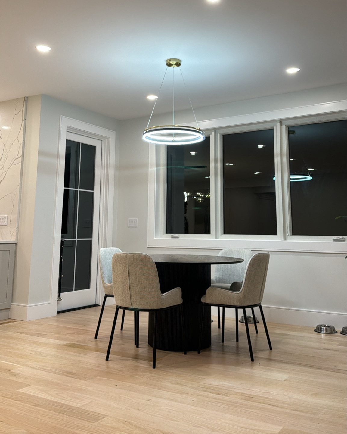 Black round kitchen table inspiration. 

#LTKHoliday #LTKHome #LTKFamily