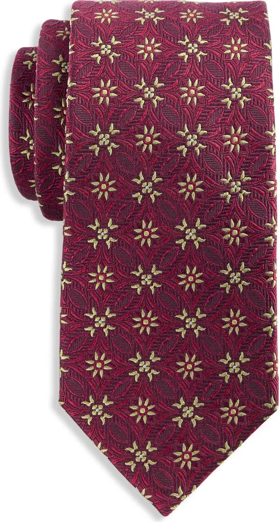 Oak Hill Premium by DXL Medallion Silk Tie | Nordstrom | Nordstrom