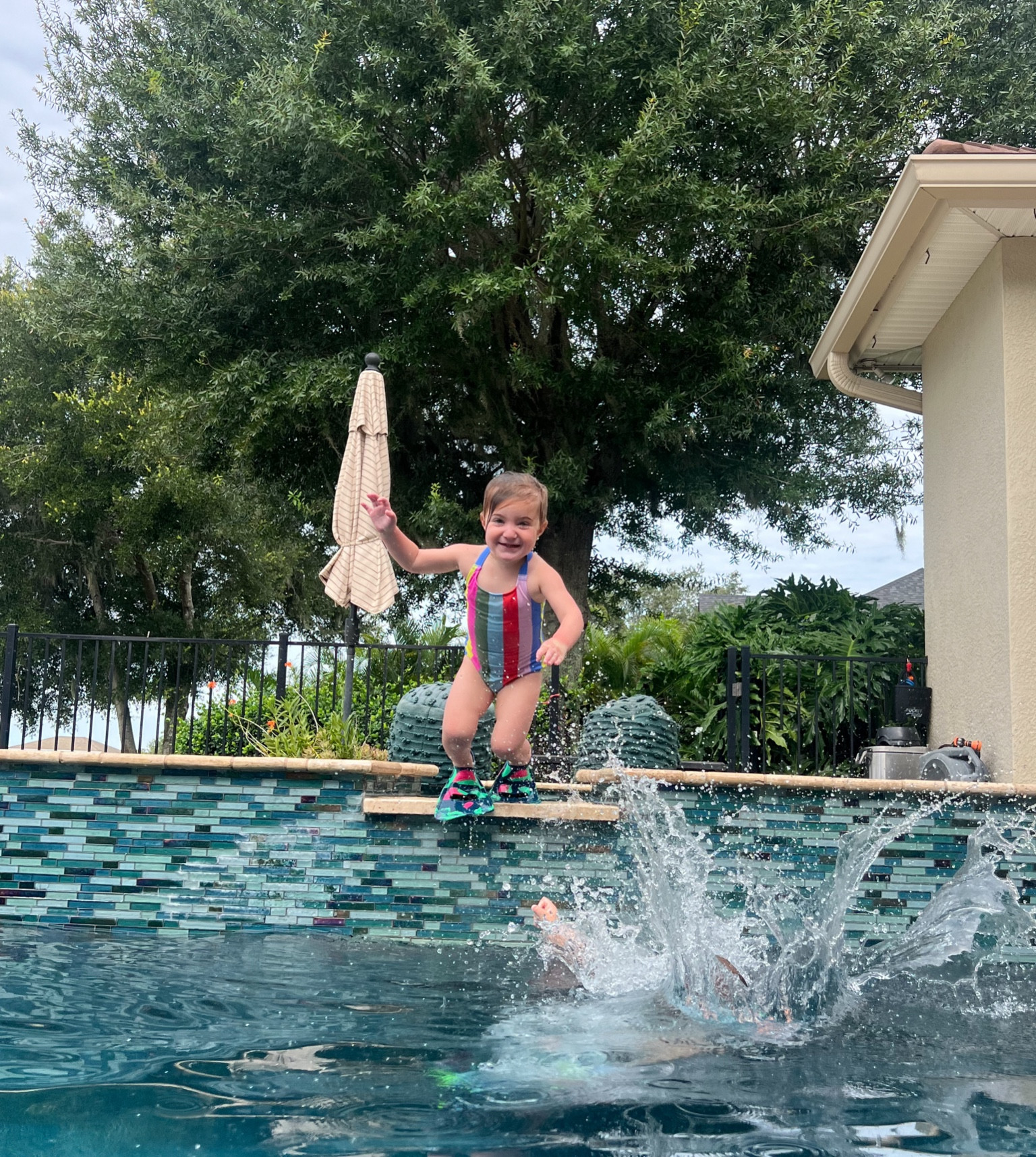 Testing out her new swim suit! 

#LTKKids #LTKSwim #LTKxNSale