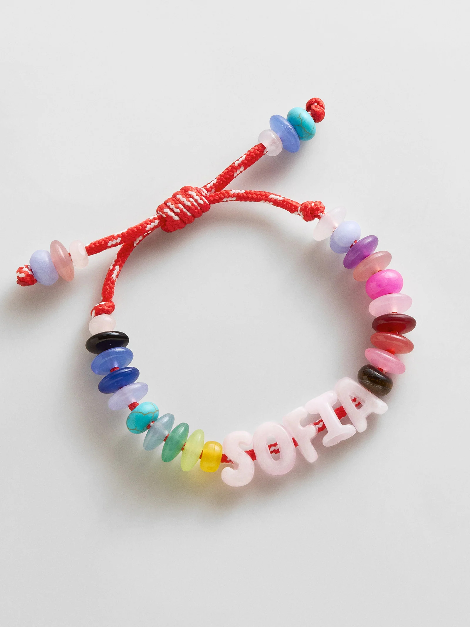 Wear Everywhere Waterproof Custom Bracelet - Light Multi/Pink | BaubleBar
