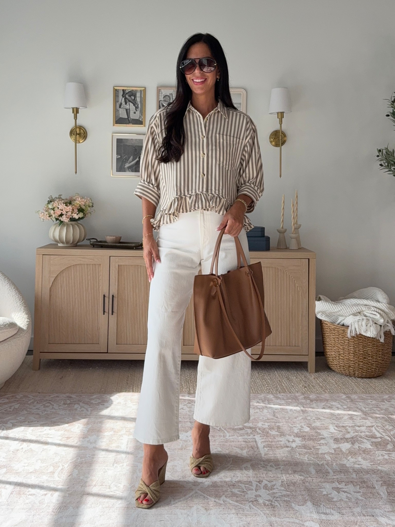 Citizens denim on a target budget. These $28 denim have been a staple in my closet. I Ken so many colors. This cream color has a chokehold on me and even heading into Fall months. 
Denim - size 4 (if between, size up) 
Too is a medium 

#LTKOver40 #LTKU #LTKFindsUnder50 #LTKOver40 #LTKFindsUnder50 #LTKSeasonal