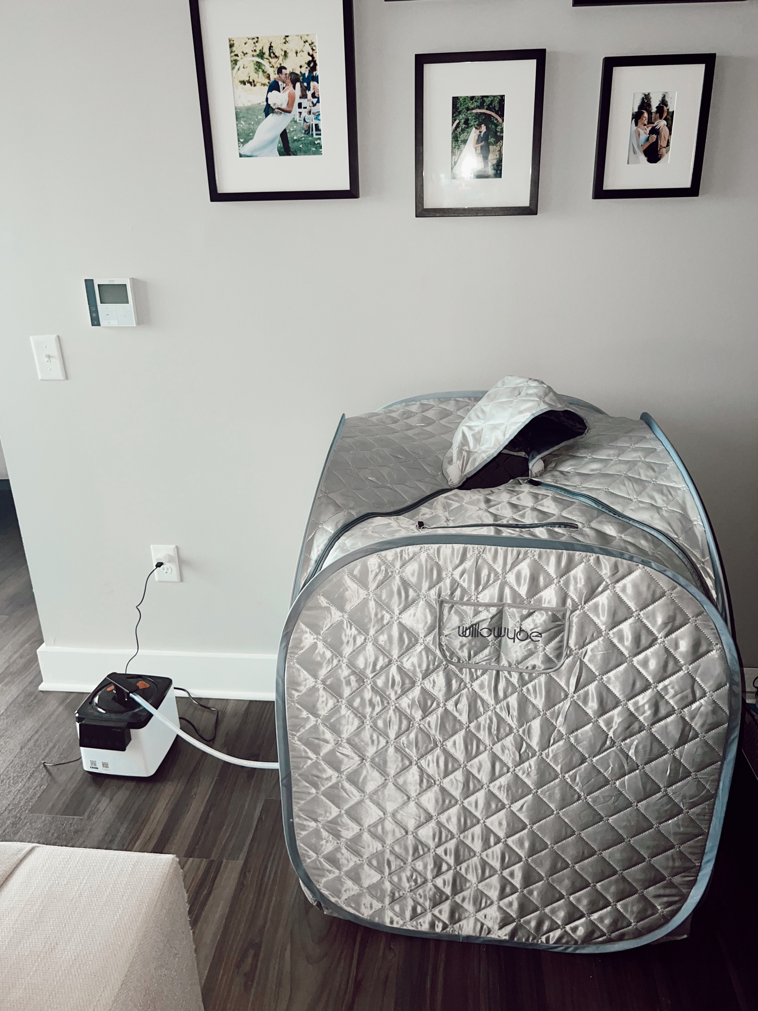 I’m home Sauna! This is an amazing way to detox your body at home! #LTKHealth #Sauna 