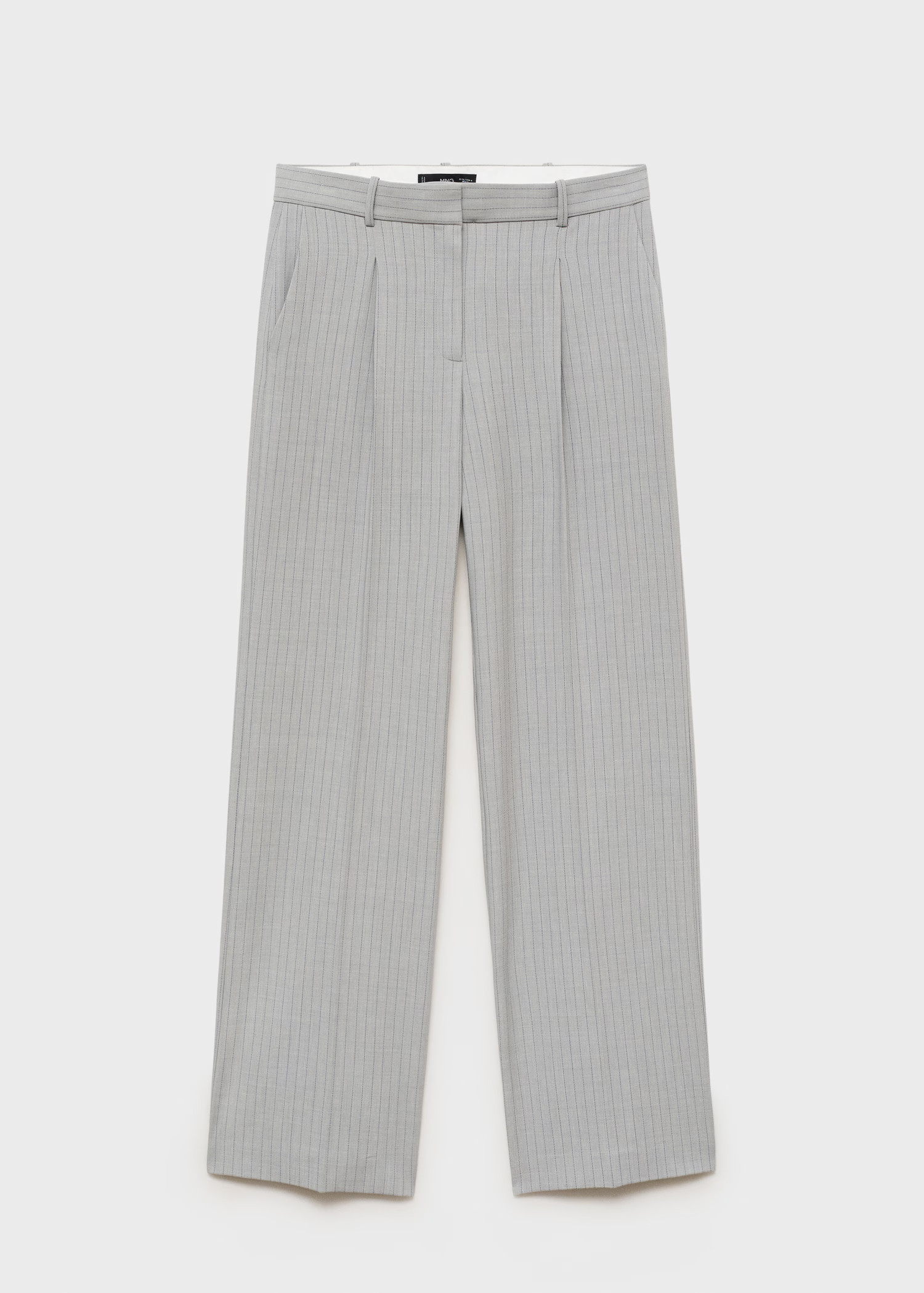 Pantalon de costume fines rayures - Femme | MANGO France métropolitaine | Mango EU
