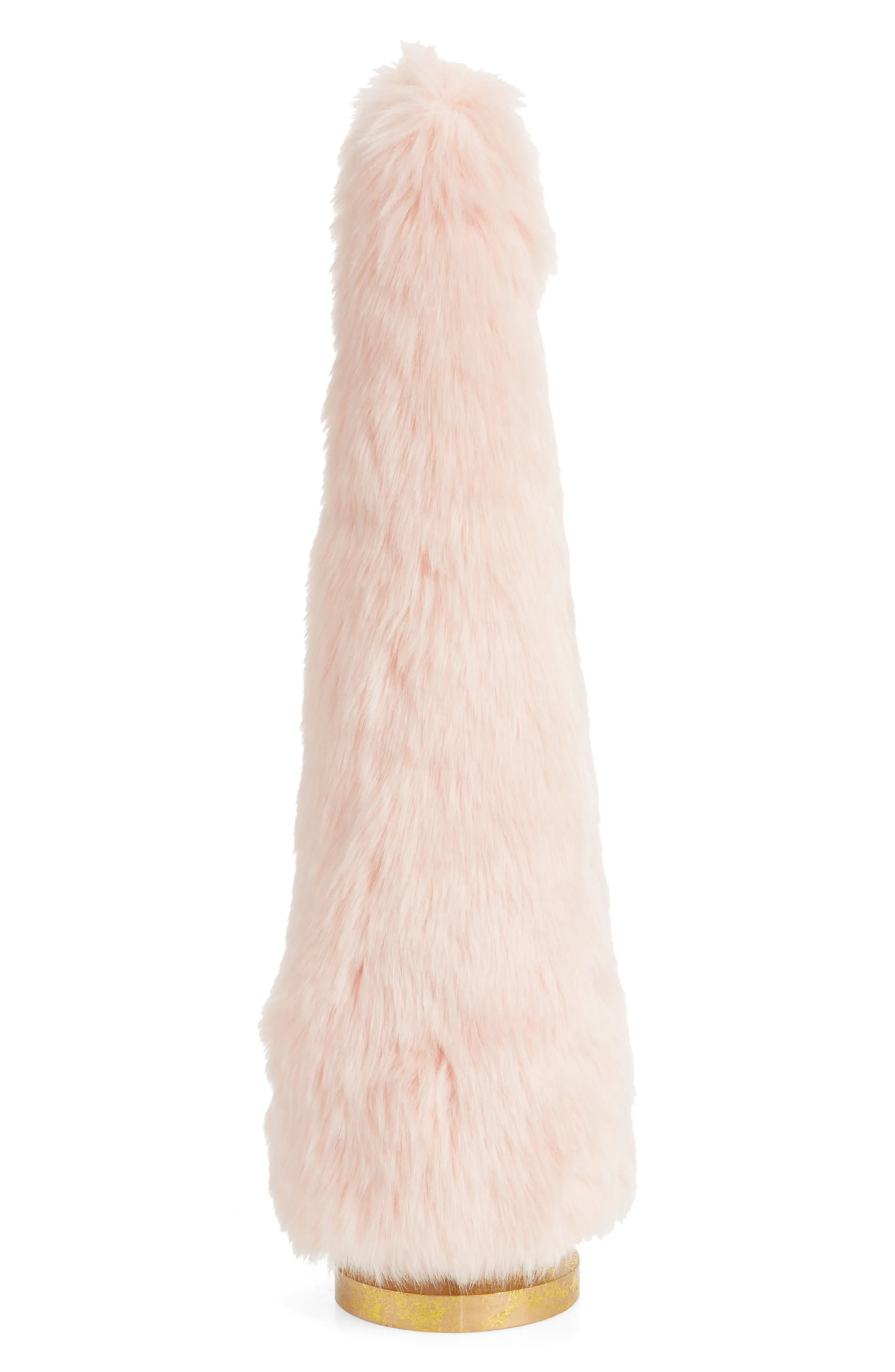 19-Inch Frost Faux Fur Tree Decoration | Nordstrom