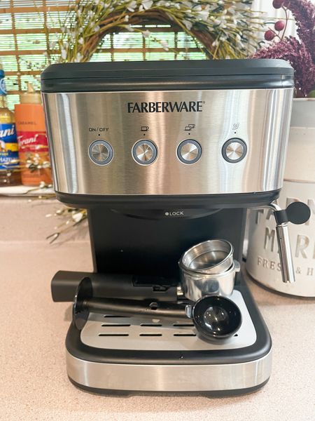 This little espresso machine has exceeded my expectations!! I’ve made iced coffees, steamed and frothed milk, and have had everything turn out perfectly! Great little machine under $70!!

Kitchen || Coffee lover || Espresso

#LTKhome #LTKunder100 #LTKFind