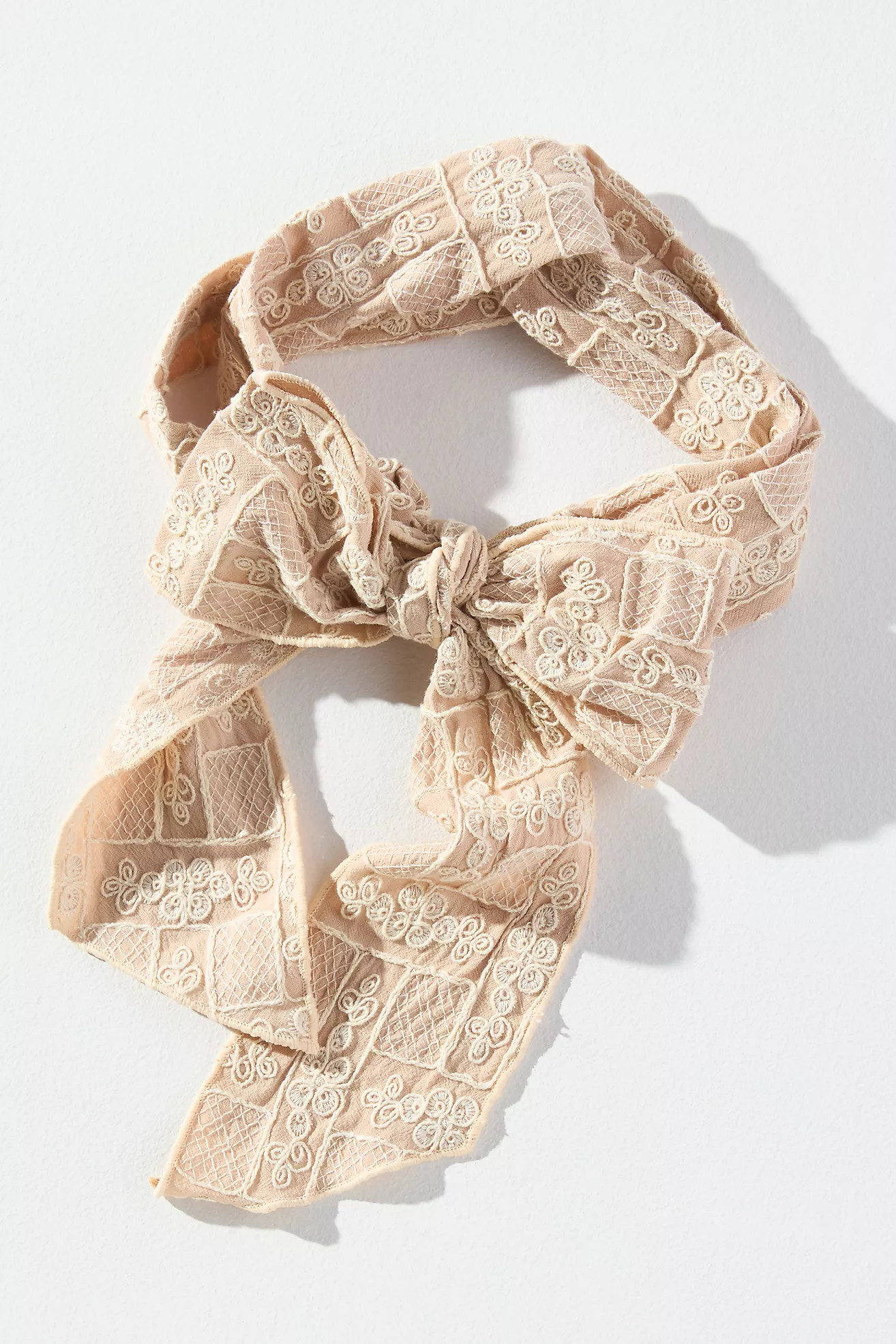 Lace Bow Hair Band/Scarf | Anthropologie (US)
