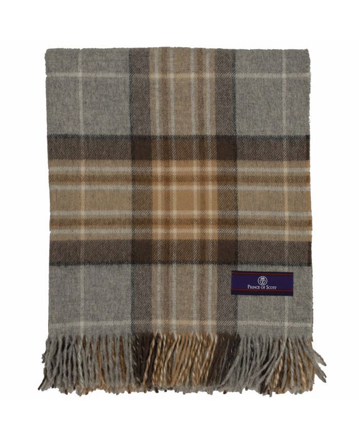 Prince of Scots Highland Tartan Tweed Throw & Reviews - Blankets & Throws - Bed & Bath - Macy's | Macys (US)