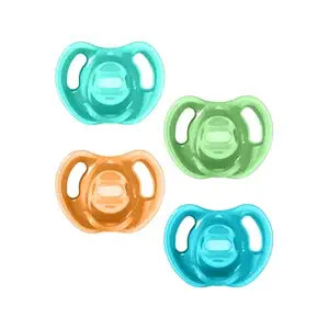 Tommee Tippee Ultra-light Silicone Pacifier, Symmetrical One-Piece Design, BPA-Free Silicone Bink... | Amazon (US)