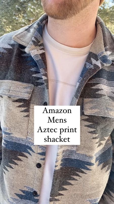 Mens aztec shacket, shacket, mens fashion, mens jacket, winter outfit

#LTKSeasonal #LTKGiftGuide #LTKmens