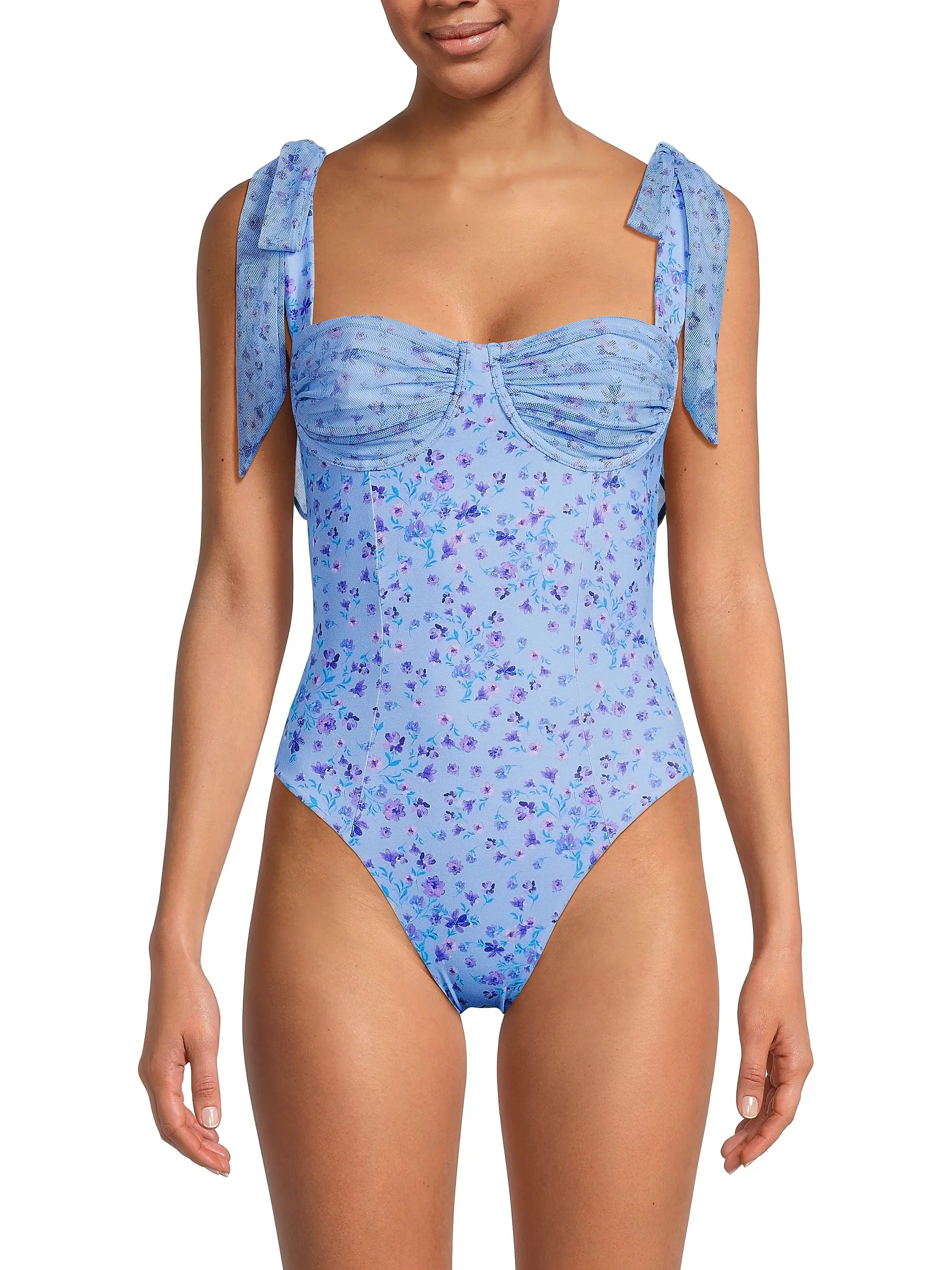 Dede Floral One-Piece Swimsuit | Saks Fifth Avenue