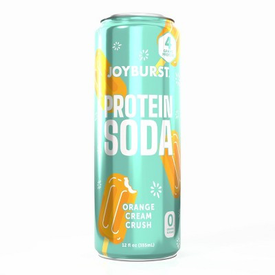 Joyburst Protein Soda Orange Cream Crush - 12 fl oz | Target