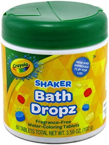 Crayola Color Bath Dropz 3.59 Ounce (60 Tablets) by Toys & Child | Amazon (US)